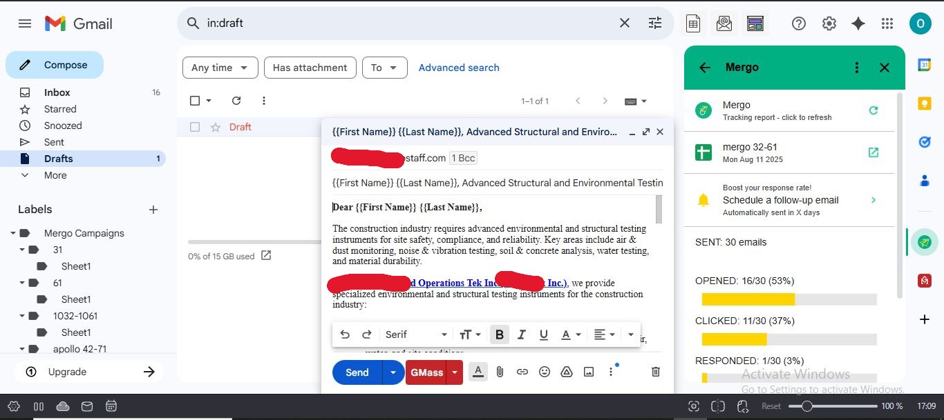 Email Campaign Design